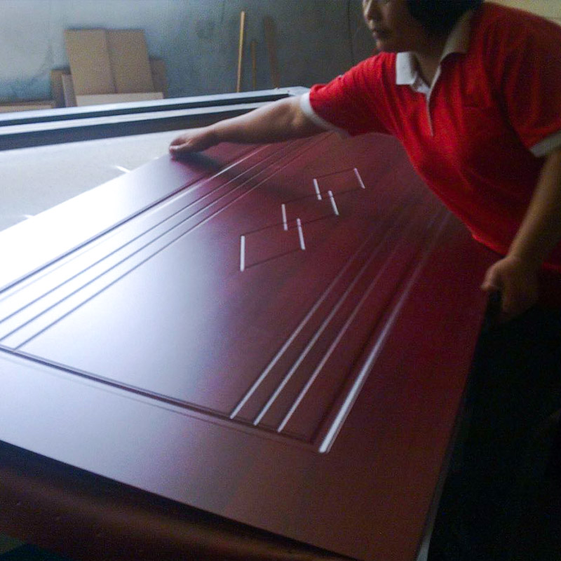 لاصق ضغط الفراغ PVC LM505A للأبواب الخشبية